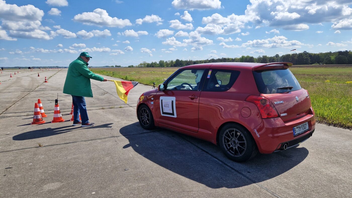 Slalom in Zerbst